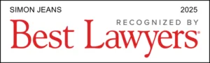 Best Lawyers 2025, Simon Jeans