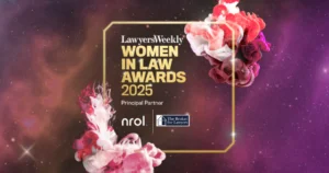 Tina Masrour Named a Finalist at the Lawyers Weekly Women in Law Awards 2025