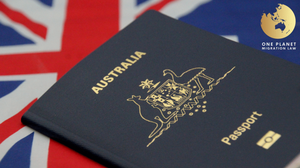 Australian citizenship application